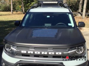 Ford Bronco Sport Flexible Solar Panel Kit - Complete Kit w/ Waterproof Controller + Hood Decal - 65W Ford Bronco Sport Flexible Solar Panel Kit - Complete Kit w/ Waterproof Controller + Hood Decal - 65W